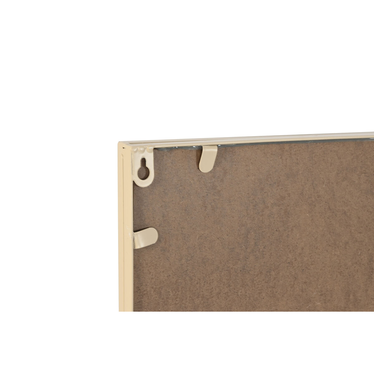 Espejo de pared Home ESPRIT Beige Ventana Scandi 122 x 2 x 122 cm