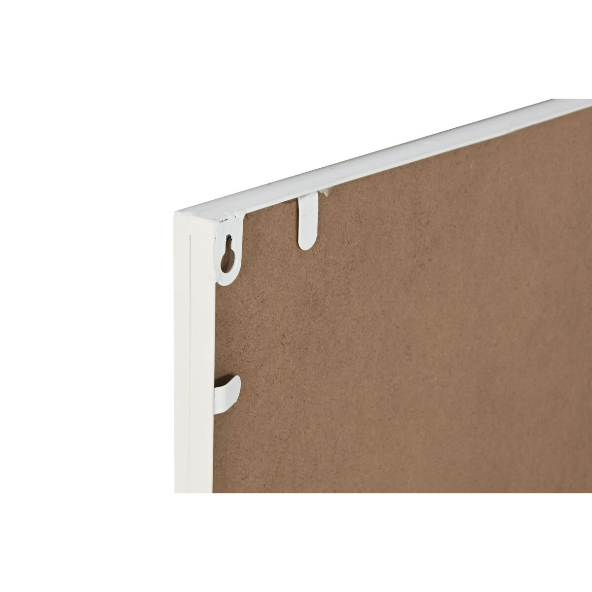 Espejo de pared Home ESPRIT Blanco Ventana Scandi 122 x 2 x 122 cm