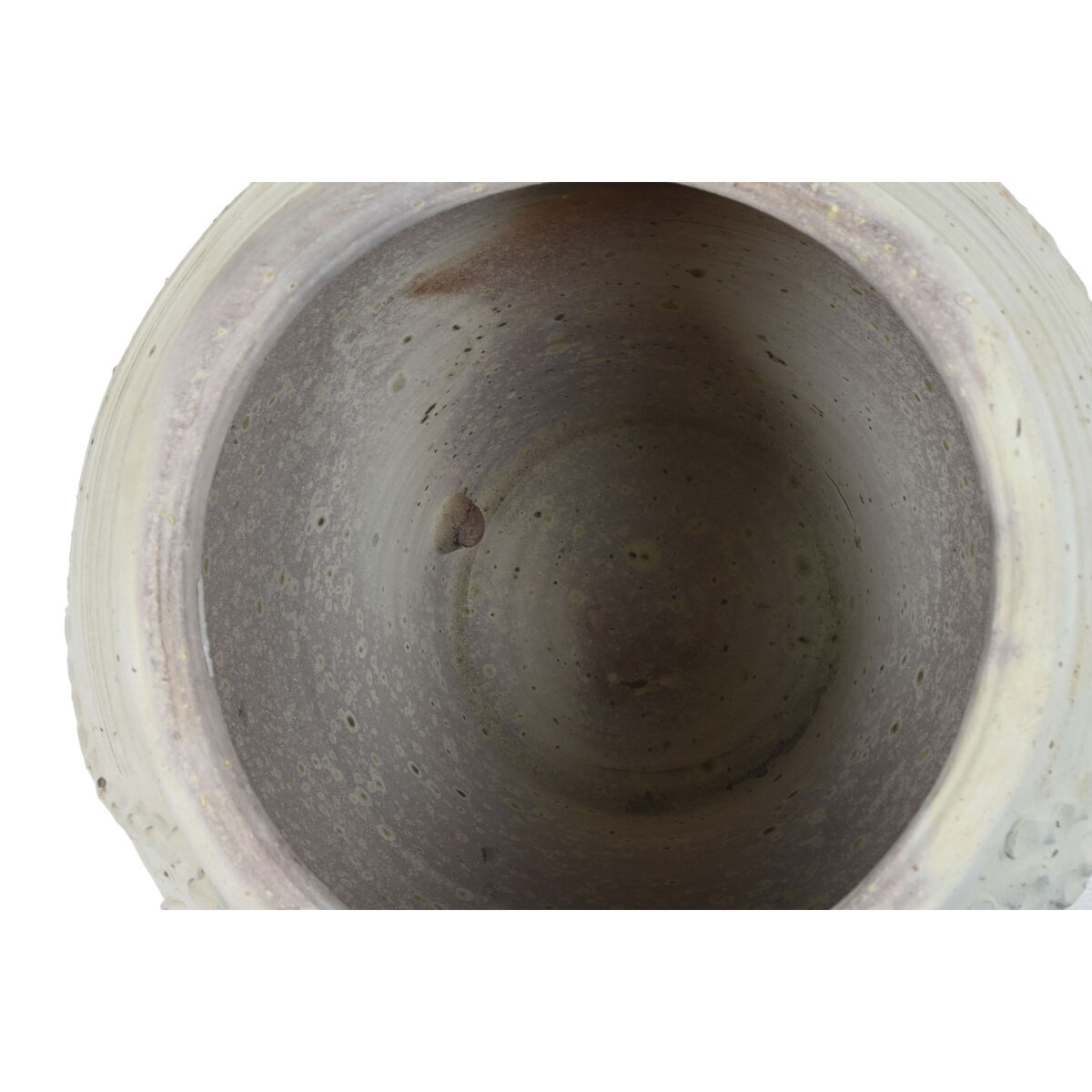 Jarrón Home ESPRIT Beige