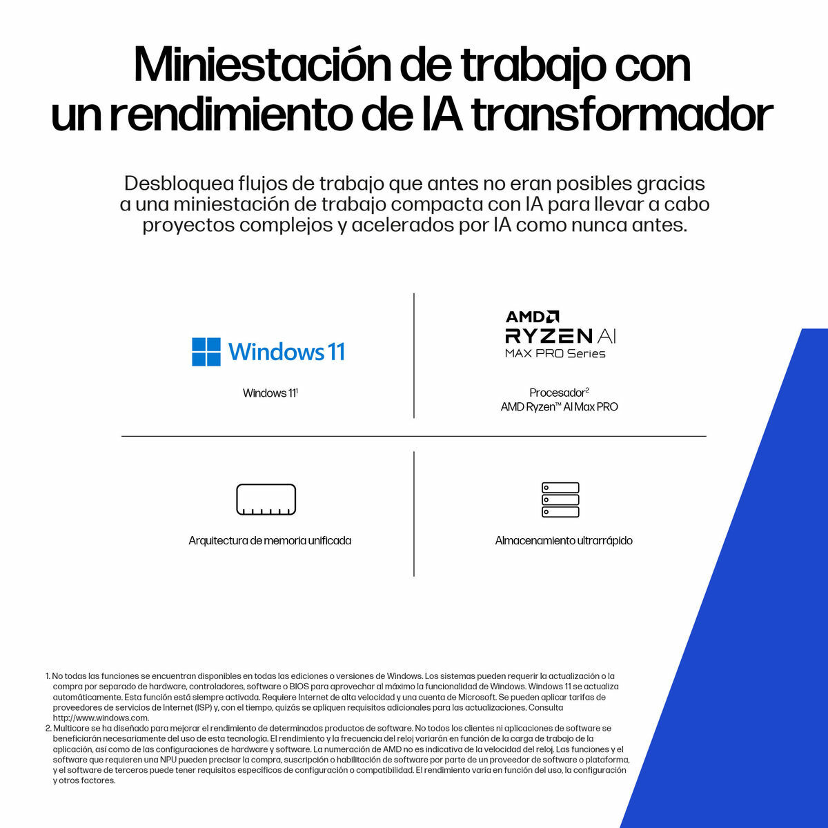 PC de Sobremesa HP A40N1ET#ABE