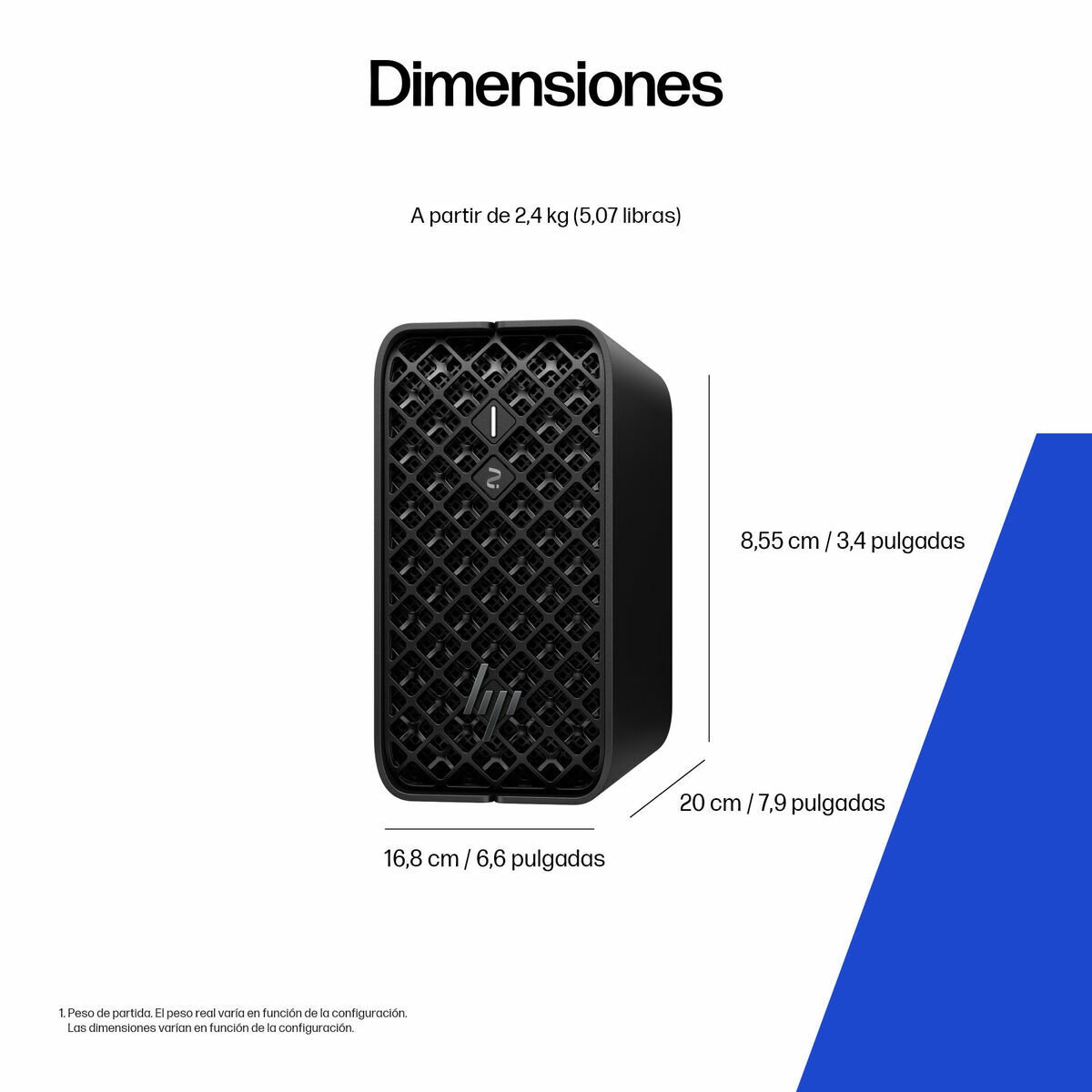 PC de Sobremesa HP A40N1ET#ABE