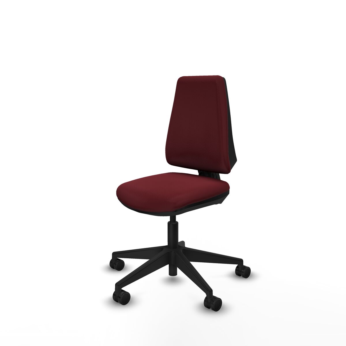 Silla de Oficina Piqueras y Crespo B00066N Granate