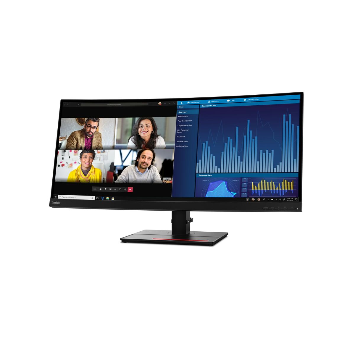 Monitor Lenovo 62DCRAR3EU Wide Quad HD 34,1"