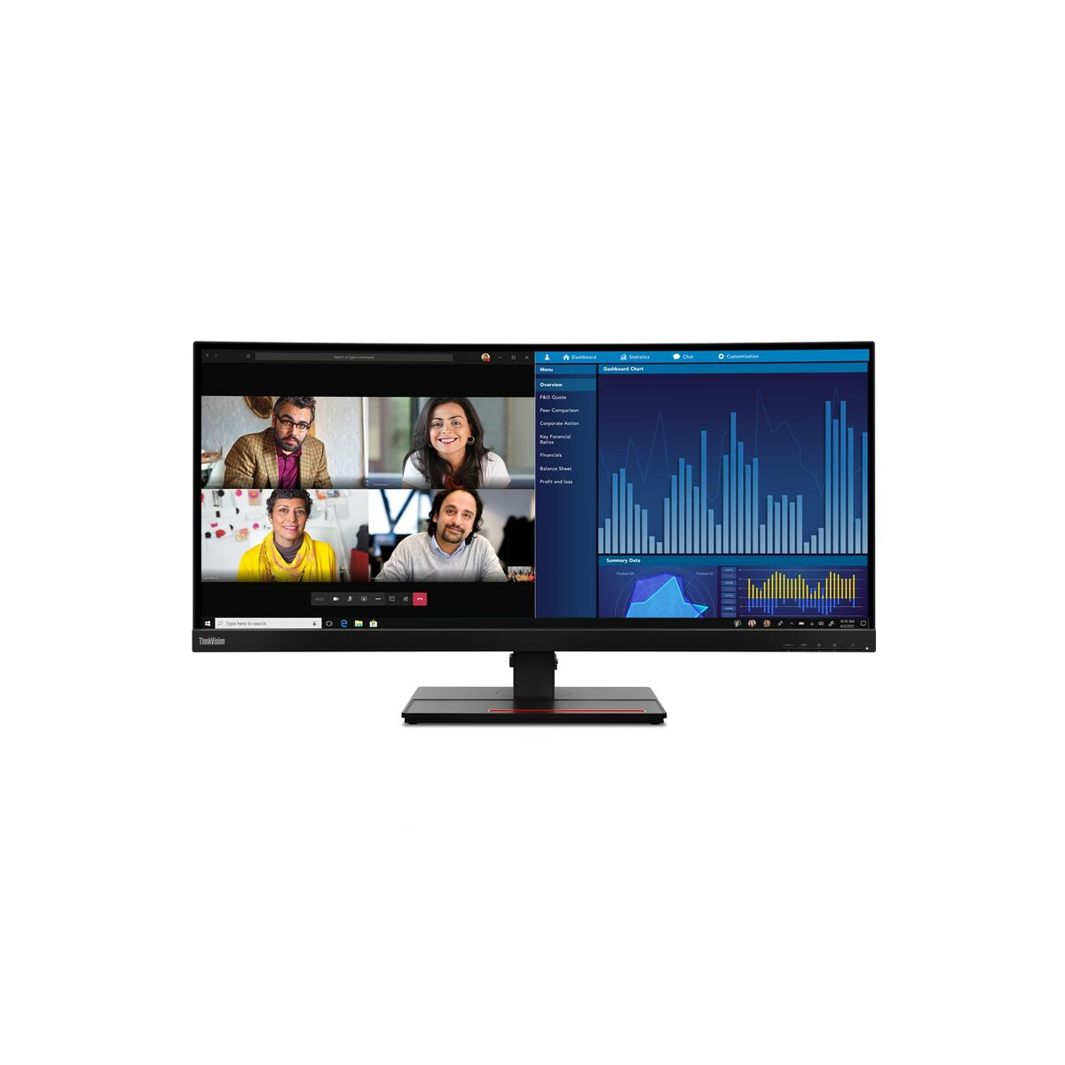 Monitor Lenovo 62DCRAR3EU Wide Quad HD 34,1"