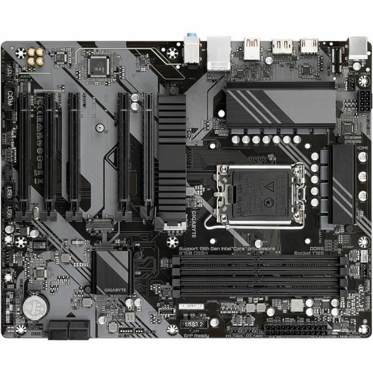 Placa Base Gigabyte LGA 1700 INTEL B760 EXPRESS