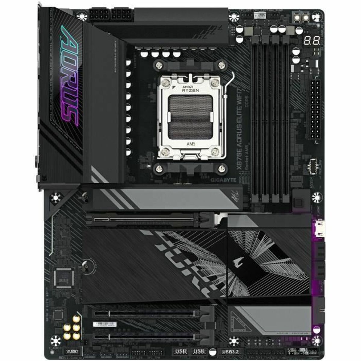 Placa Base Gigabyte AMD AMD X870E AMD AM5