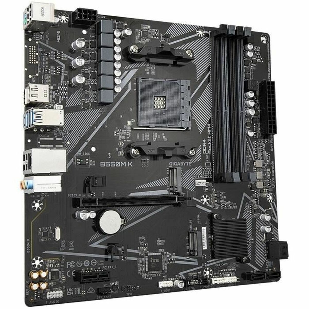 Placa Base Gigabyte AMD B550 AMD AMD AM4
