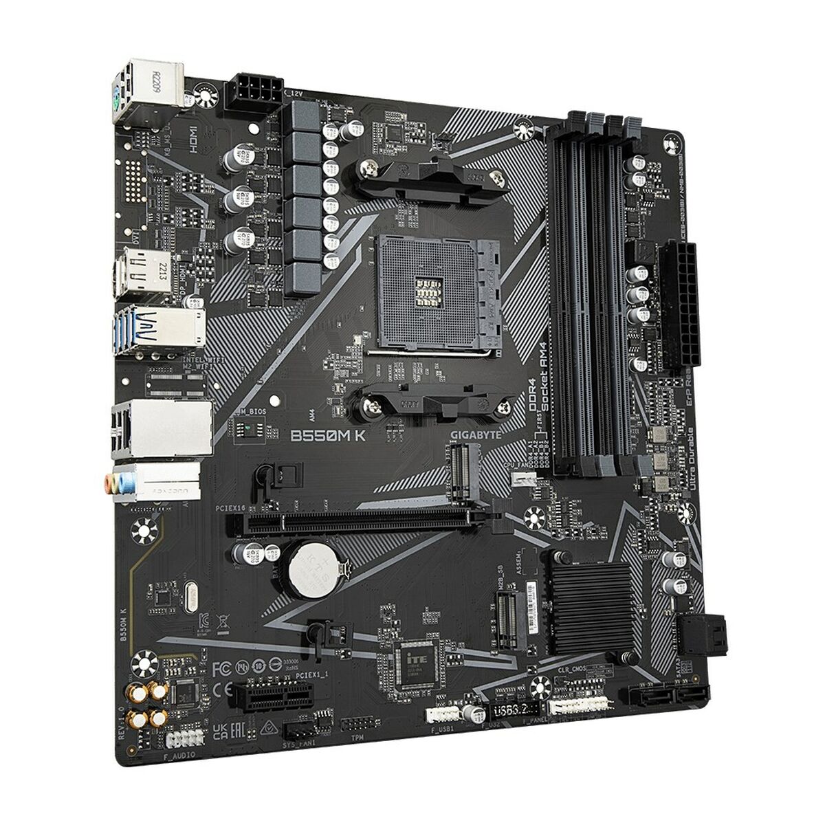 Placa Base Gigabyte AMD B550 AMD AMD AM4