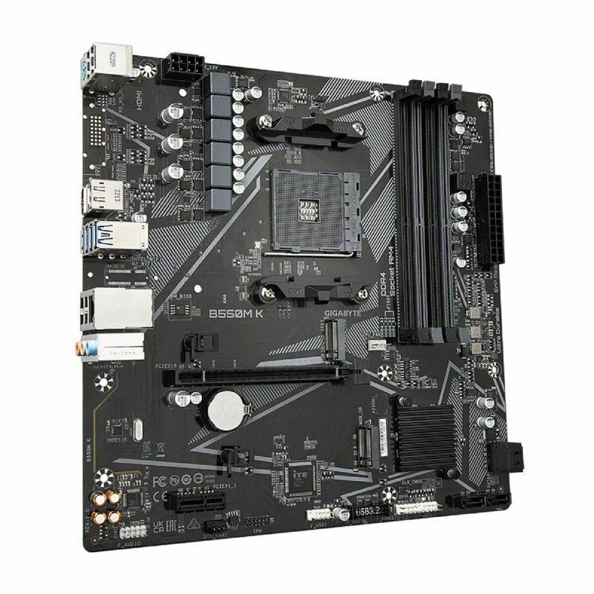 Placa Base Gigabyte AMD B550 AMD AMD AM4
