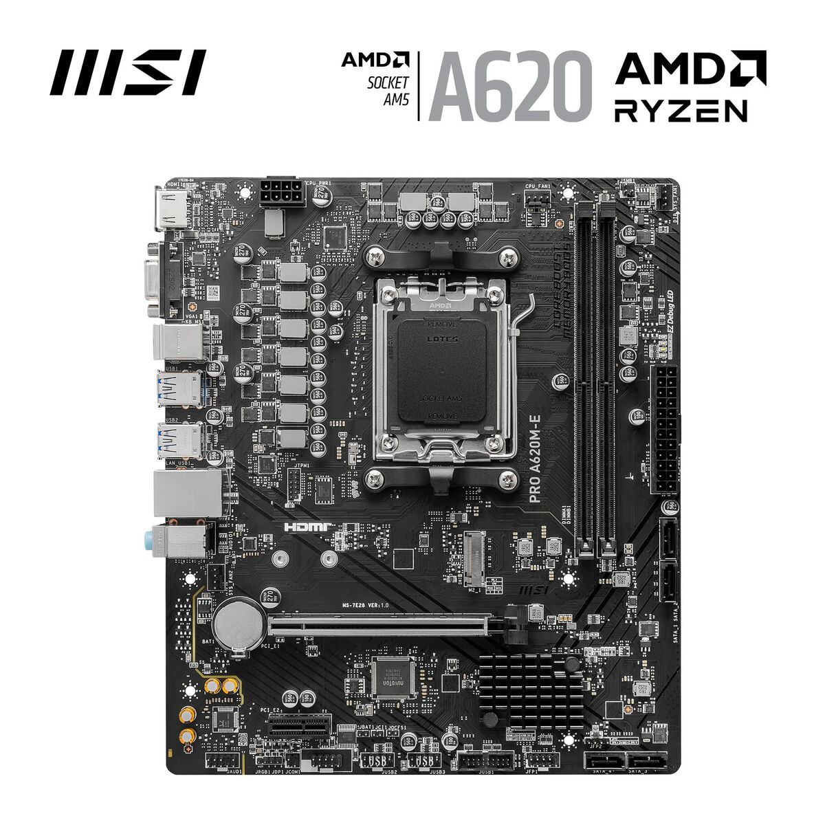 Placa Base MSI AMD AM5 AMD