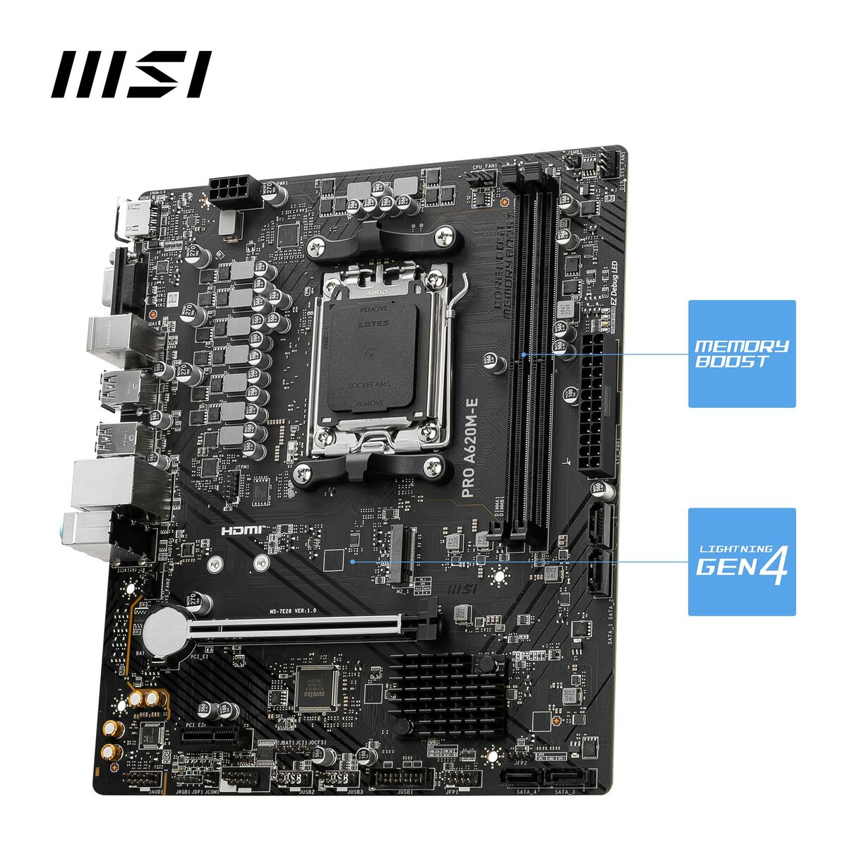 Placa Base MSI AMD AM5 AMD