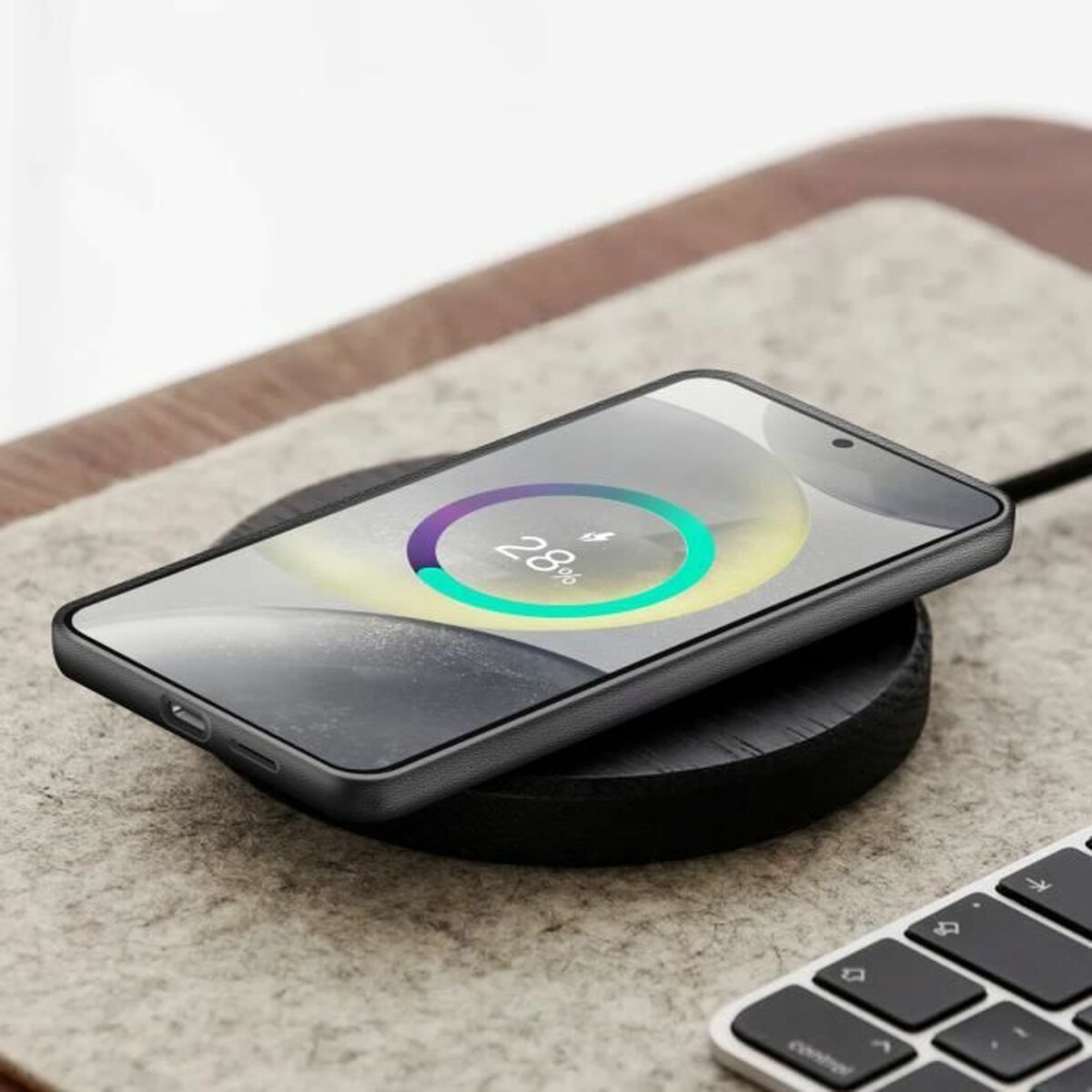 Funda para Móvil Samsung Negro Galaxy S24