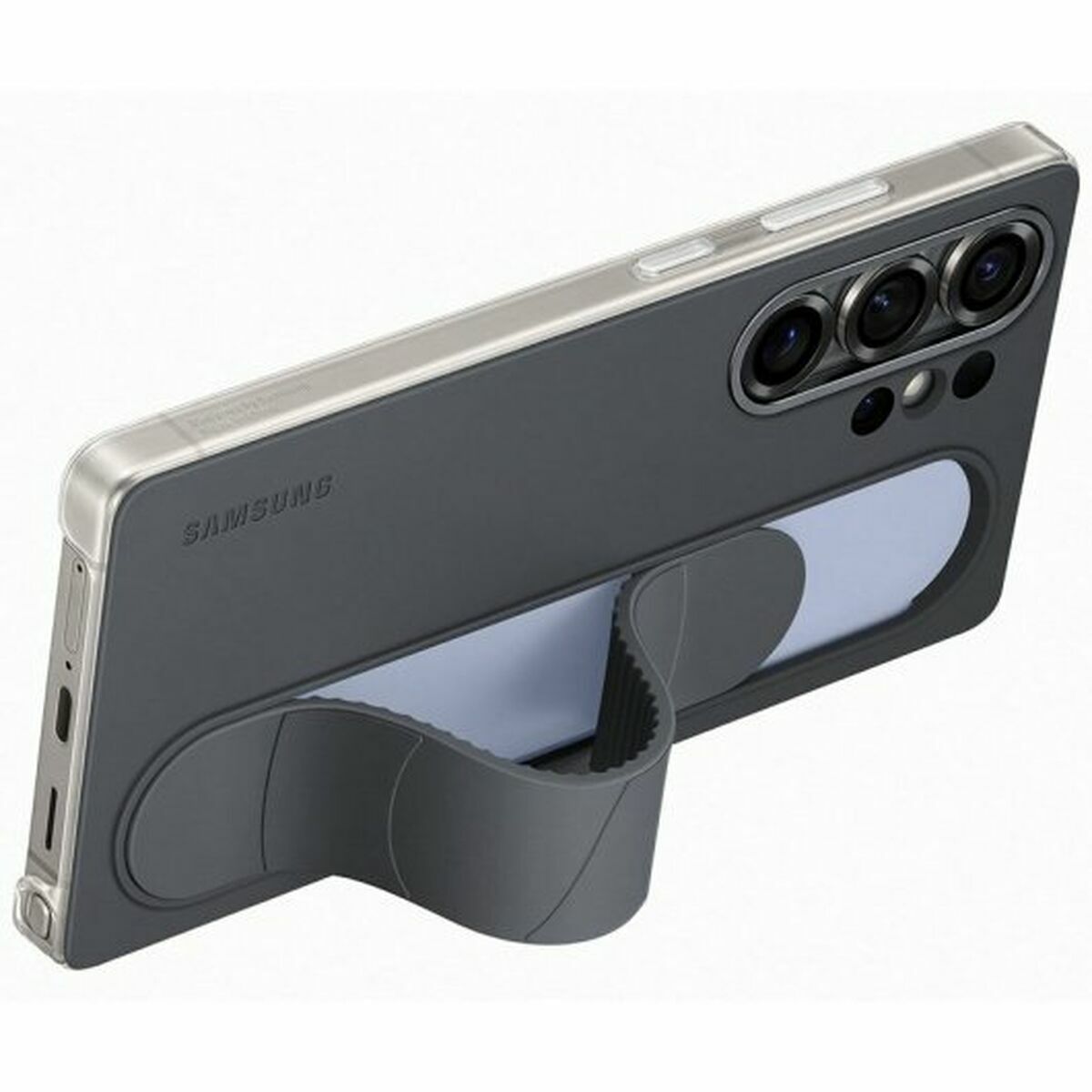 Funda para Móvil Samsung Negro Galaxy S24 Galaxy S25 Ultra