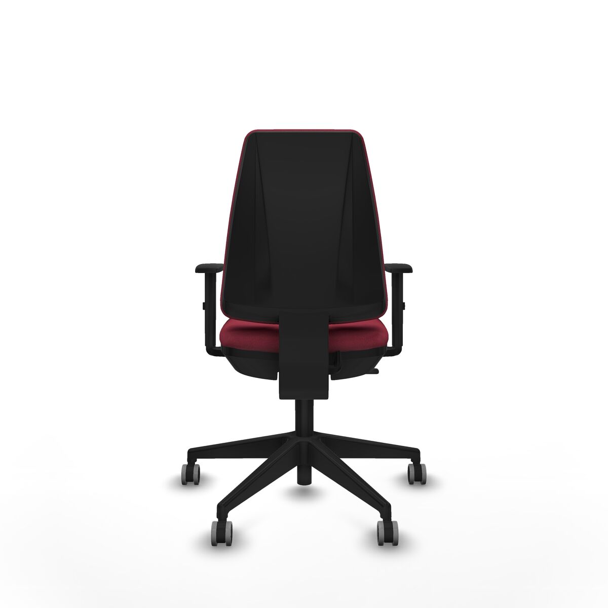 Silla de Oficina Elche CP bali Piqueras y Crespo B1D066G Granate