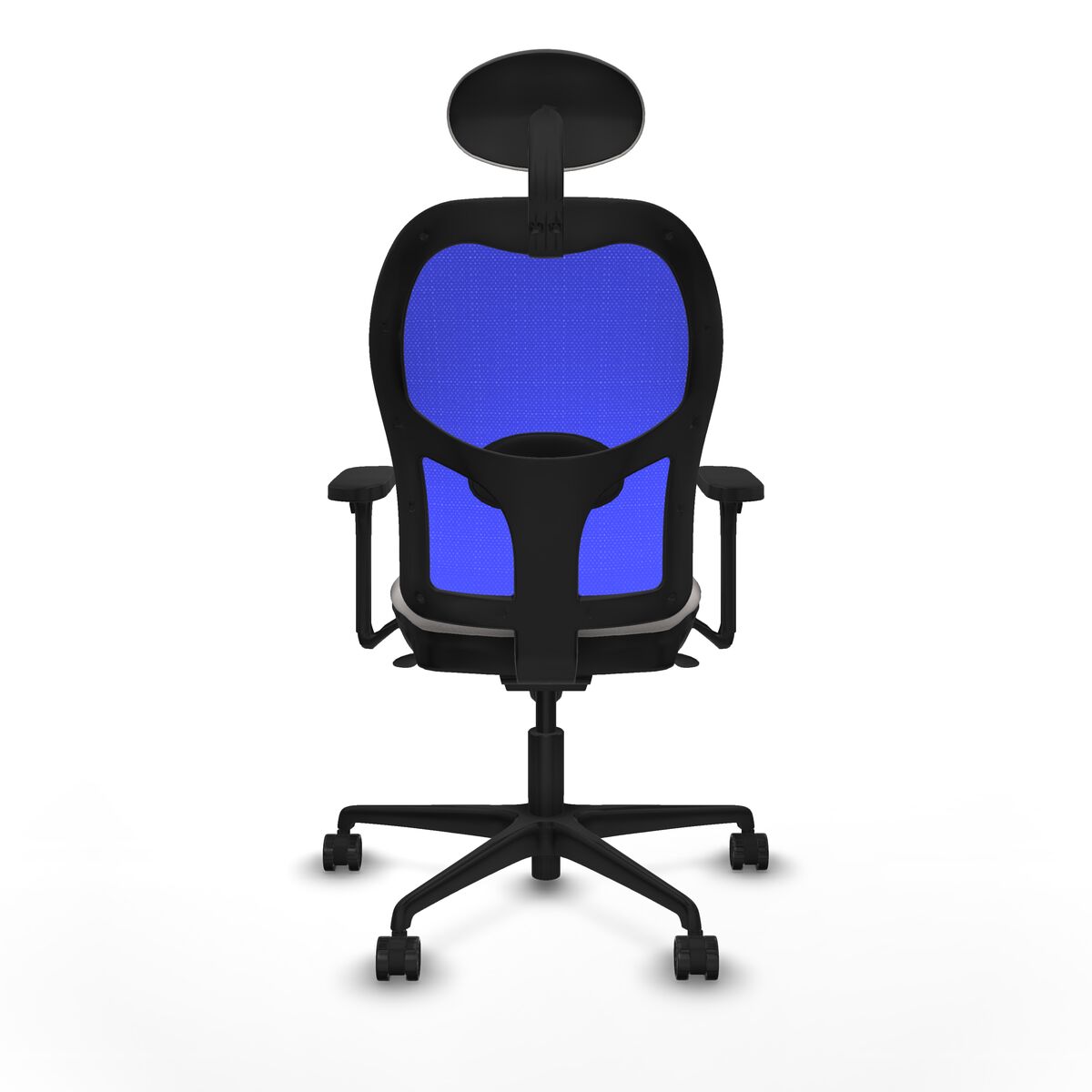 Silla de Oficina con Cabecero Jorquera Piqueras y Crespo 3D036N1 Blanco