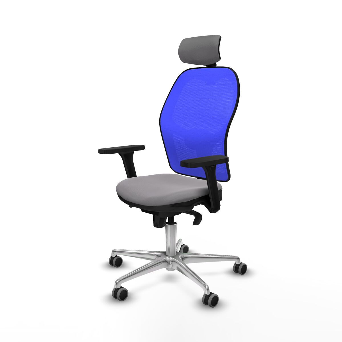 Silla de Oficina con Cabecero Jorquera Piqueras y Crespo 3D086G2 Gris