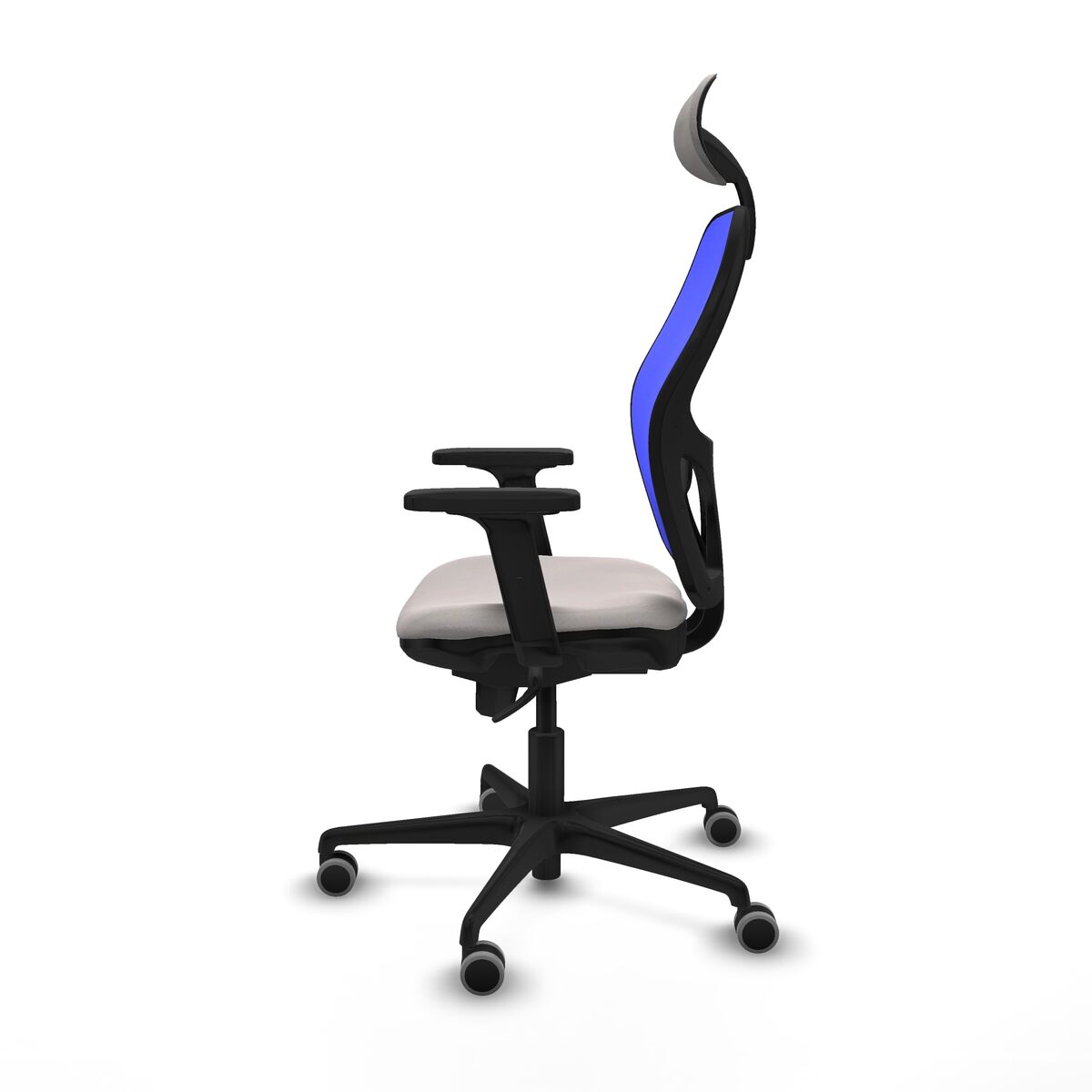 Silla de Oficina con Cabecero Jorquera Piqueras y Crespo 2D036G1 Blanco