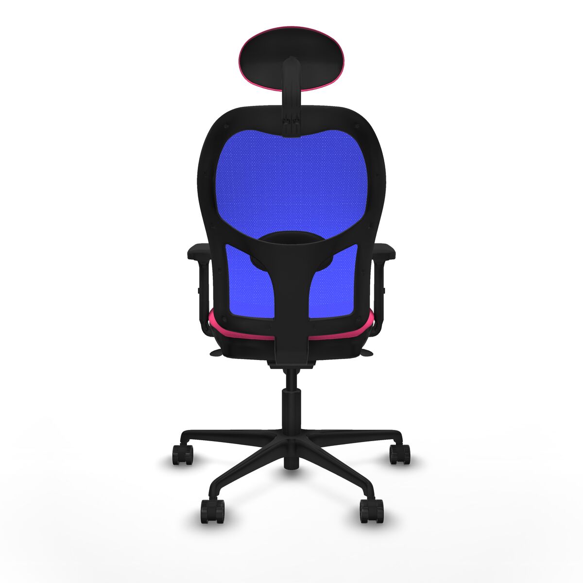 Silla de Oficina con Cabecero Jorquera Piqueras y Crespo 2D036N1 Rosa