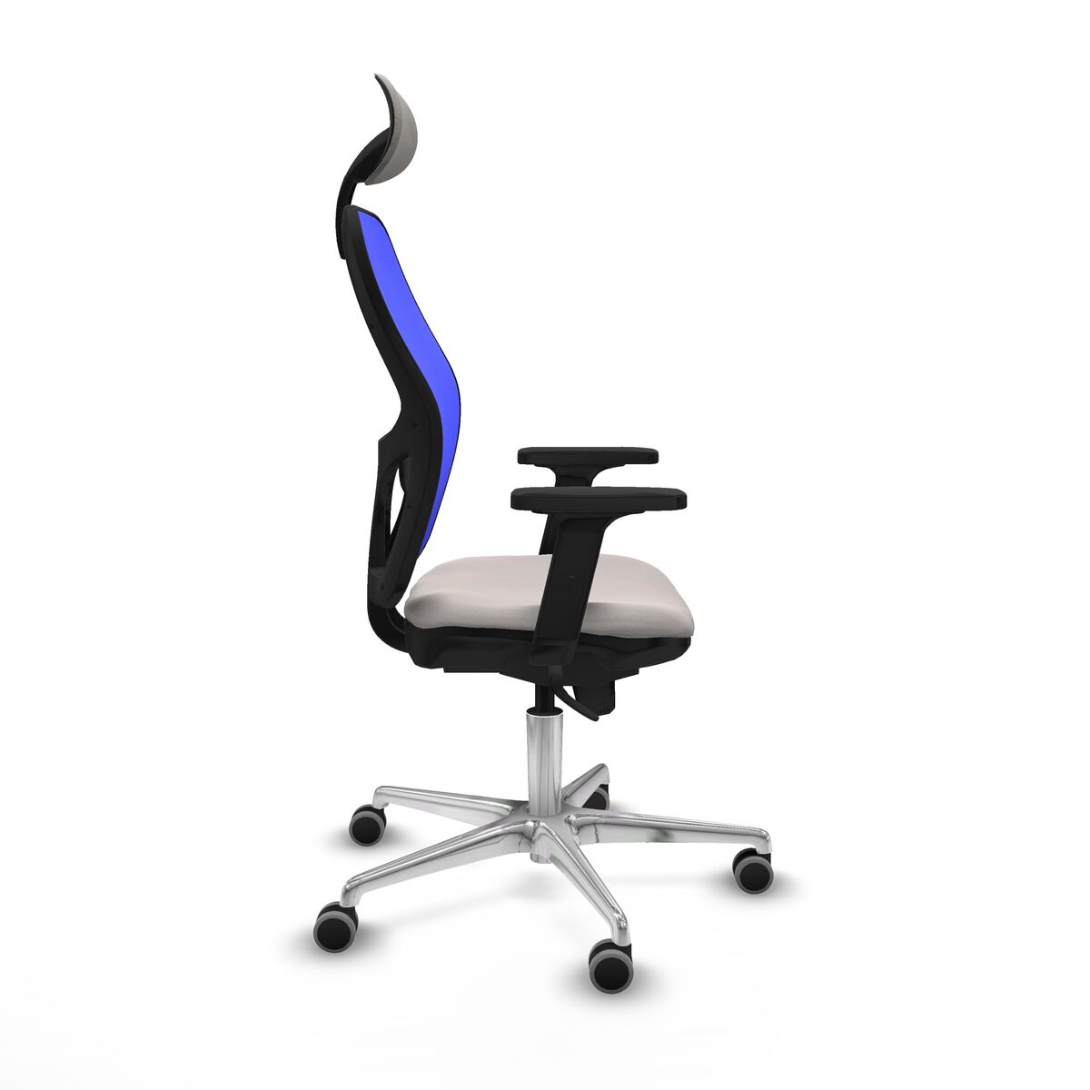 Silla de Oficina con Cabecero Jorquera Piqueras y Crespo 2D086G1 Blanco