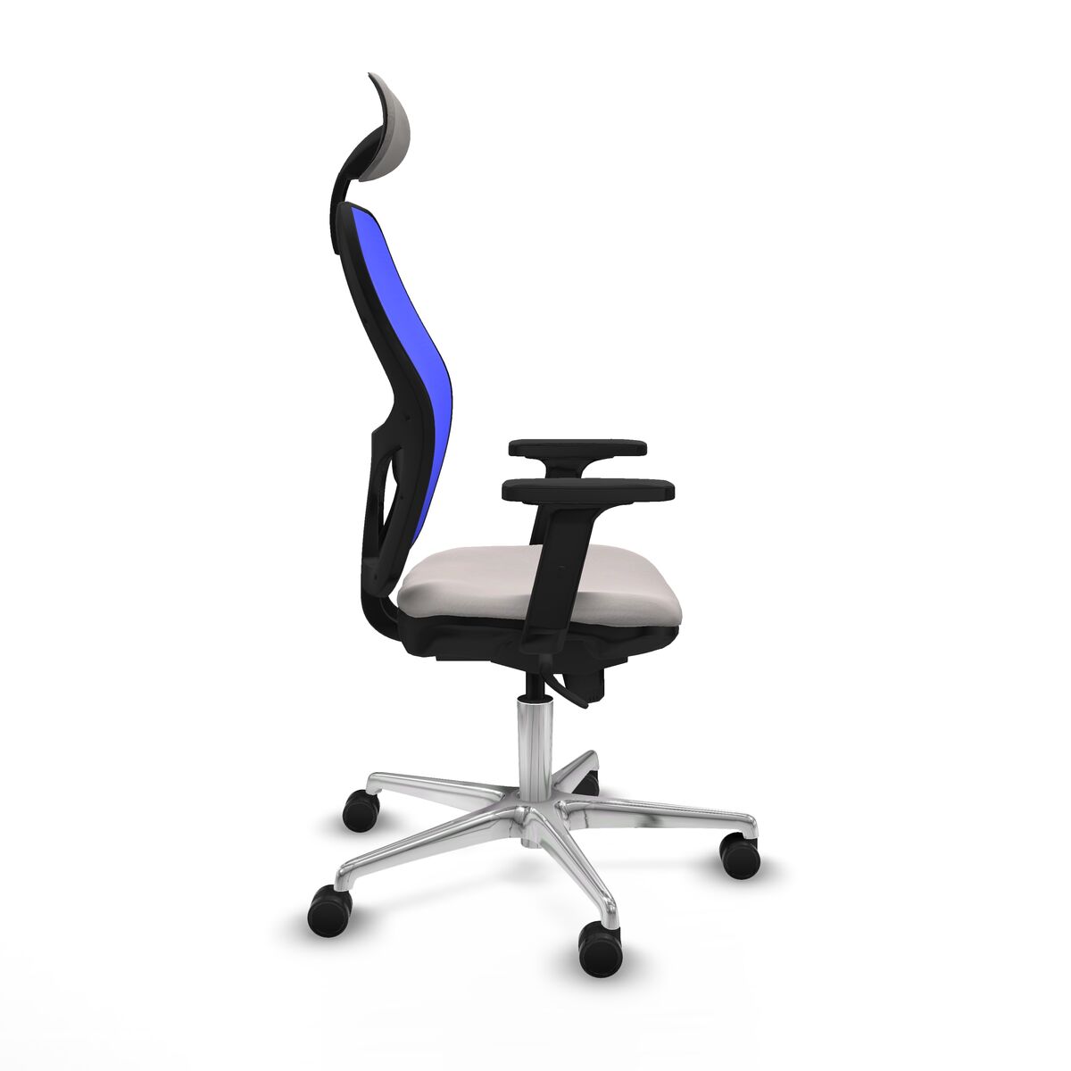 Silla de Oficina con Cabecero Jorquera Piqueras y Crespo 2D086N1 Blanco