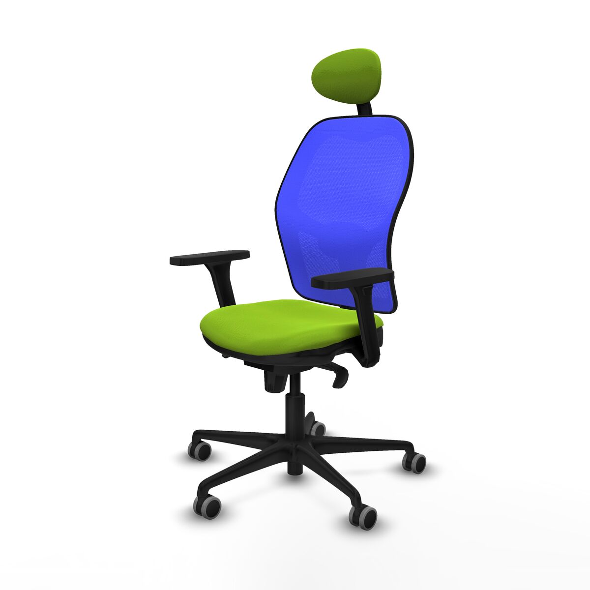 Silla de Oficina con Cabecero Jorquera Piqueras y Crespo 3D036G1 Pistacho