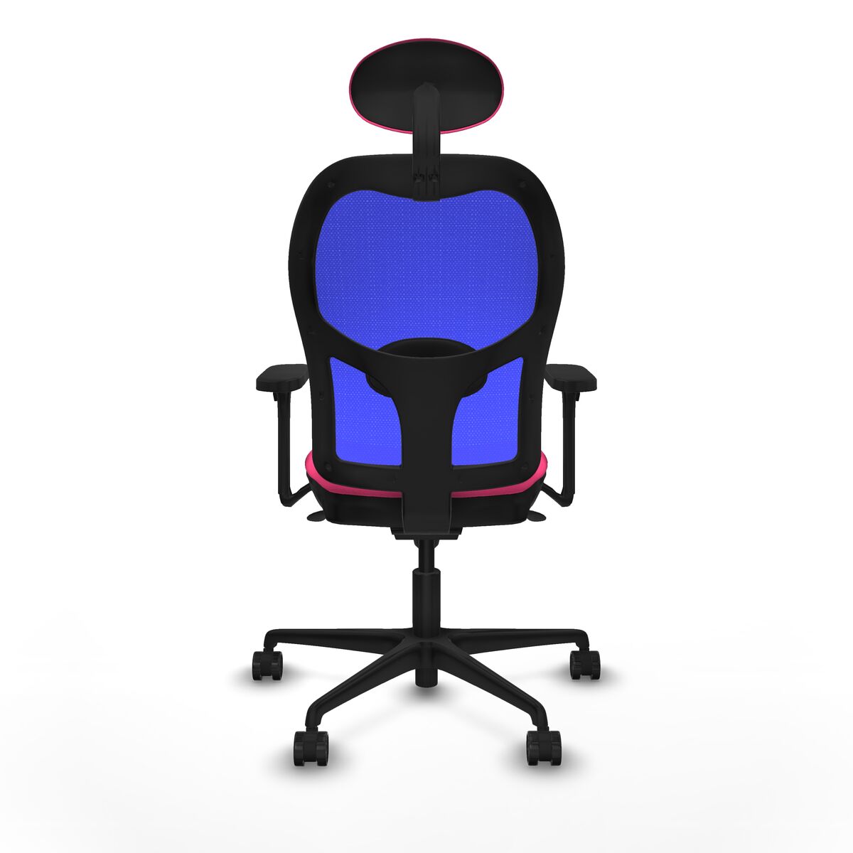 Silla de Oficina con Cabecero Jorquera Piqueras y Crespo 3D036N1 Rosa