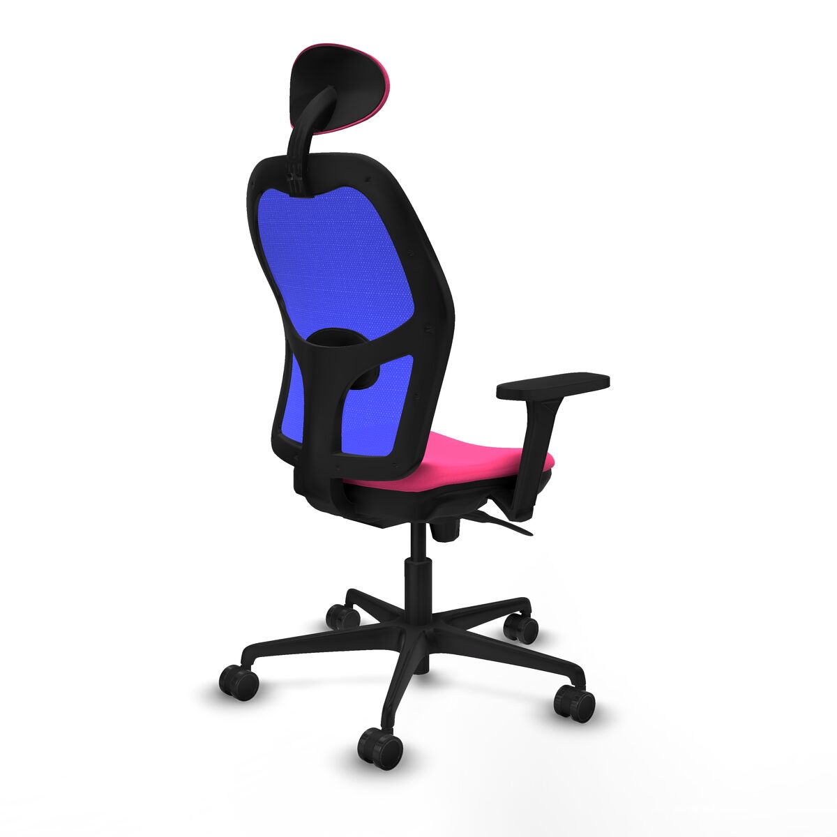 Silla de Oficina con Cabecero Jorquera Piqueras y Crespo 3D036N1 Rosa