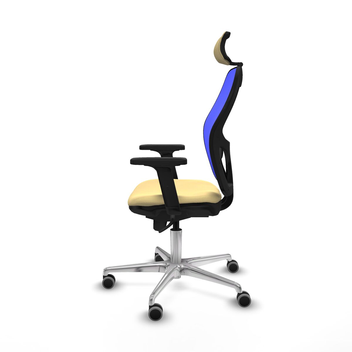 Silla de Oficina con Cabecero Jorquera Piqueras y Crespo 2D086G2 Crema