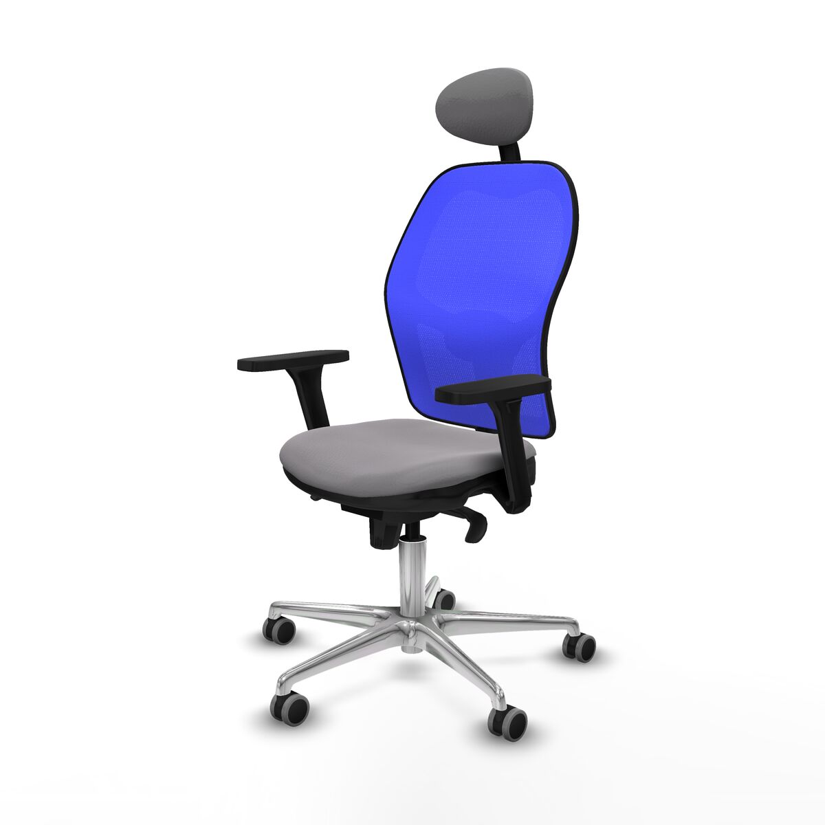 Silla de Oficina con Cabecero Jorquera Piqueras y Crespo 3D086G1 Gris