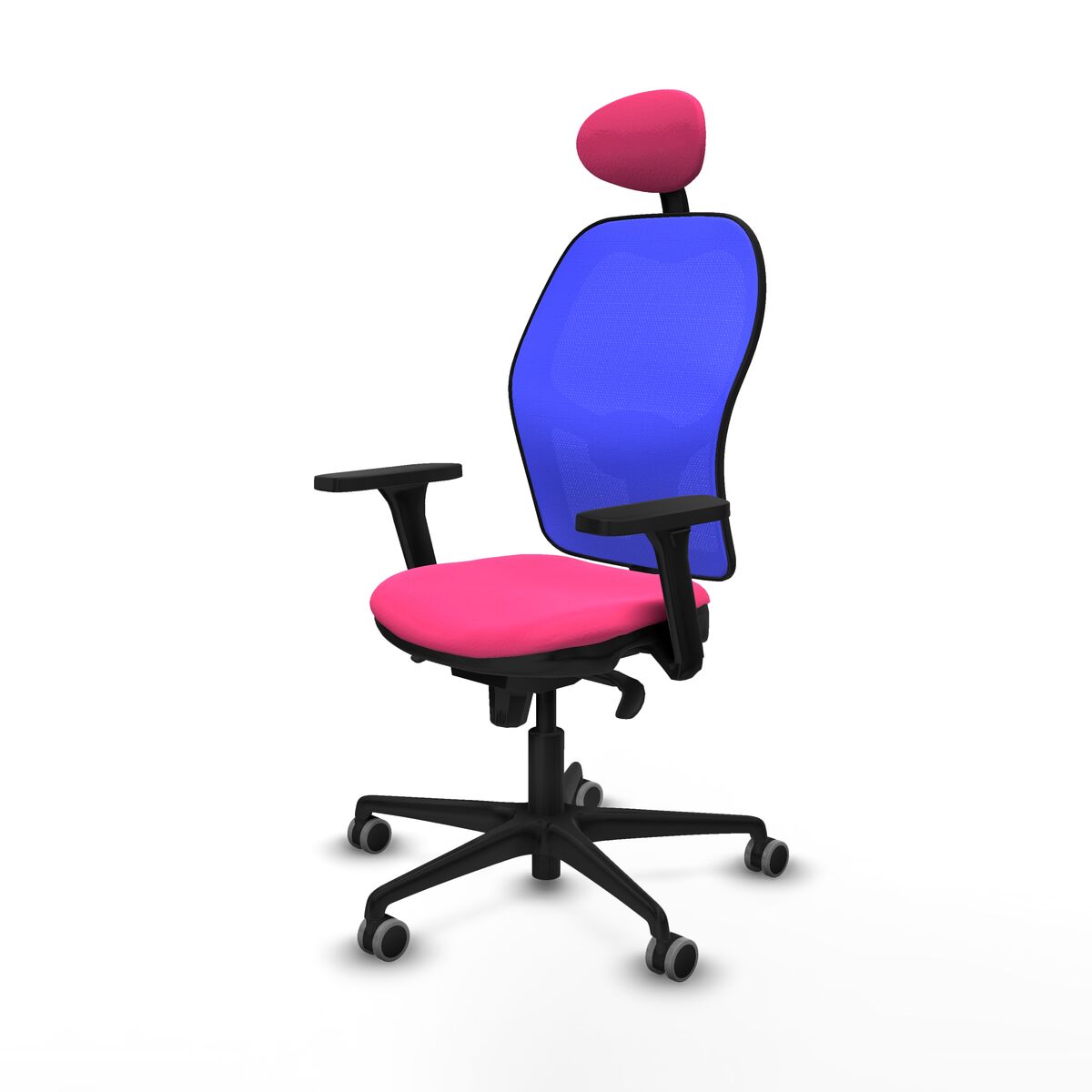 Silla de Oficina con Cabecero Jorquera Piqueras y Crespo 3D036G1 Rosa