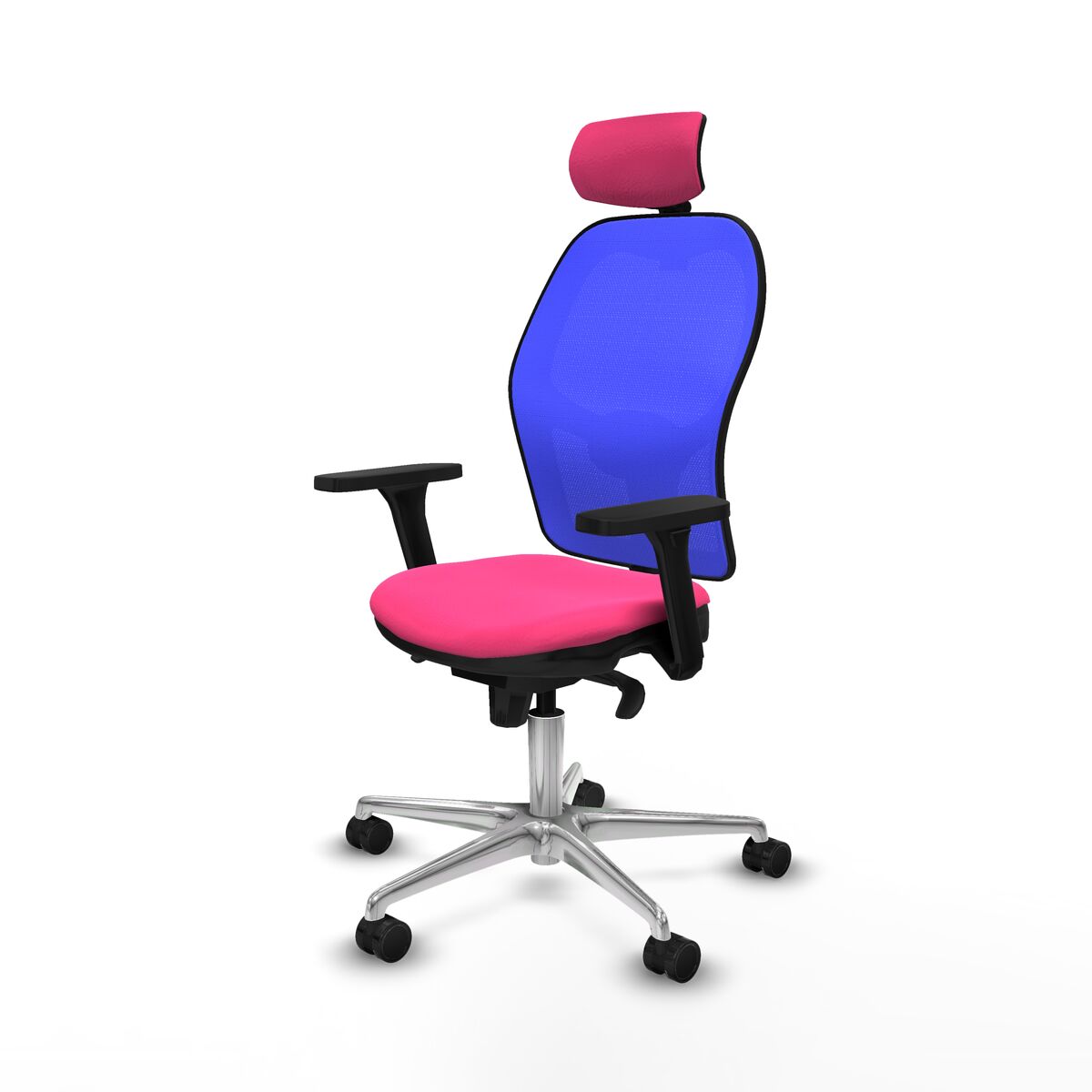 Silla de Oficina con Cabecero Jorquera Piqueras y Crespo 3D086N2 Rosa