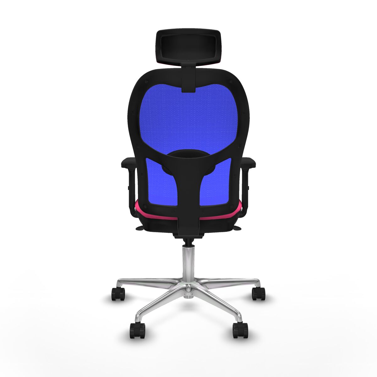 Silla de Oficina con Cabecero Jorquera Piqueras y Crespo 2D086N2 Rosa