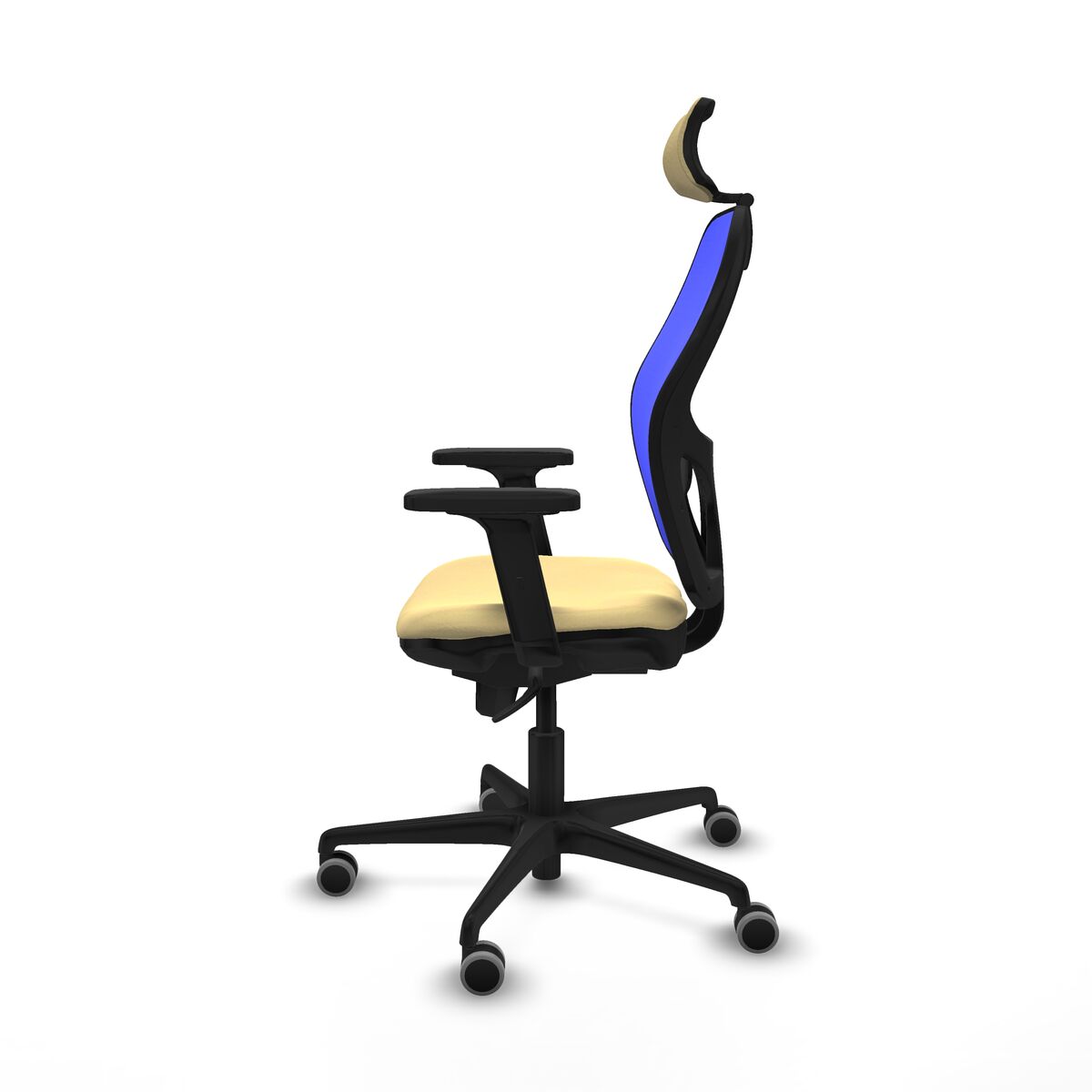 Silla de Oficina con Cabecero Jorquera Piqueras y Crespo 2D036G2 Crema