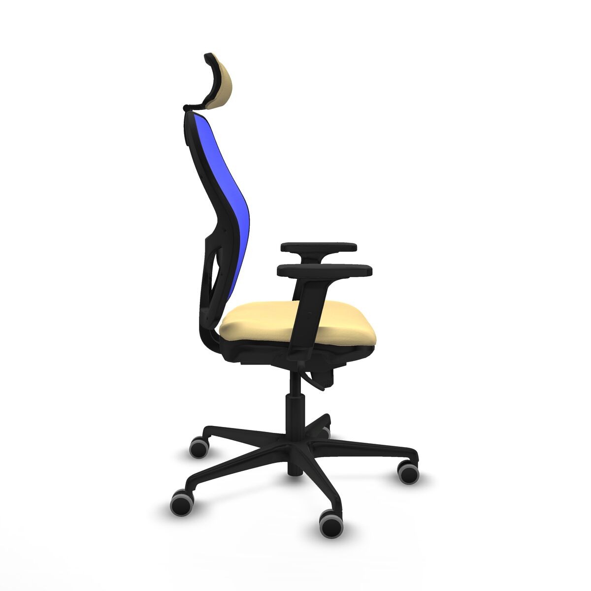 Silla de Oficina con Cabecero Jorquera Piqueras y Crespo 2D036G2 Crema