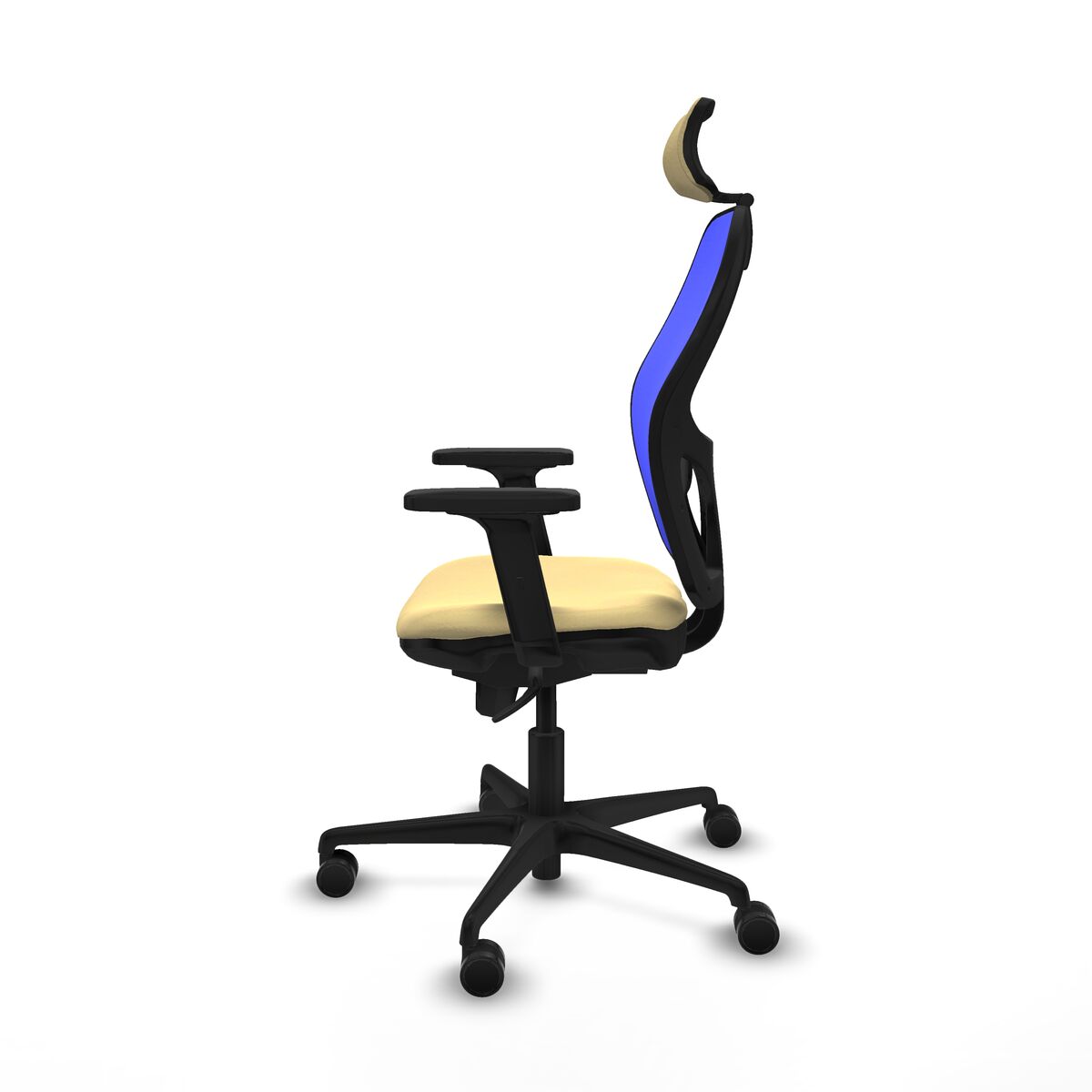 Silla de Oficina con Cabecero Jorquera Piqueras y Crespo 2D036N2 Crema