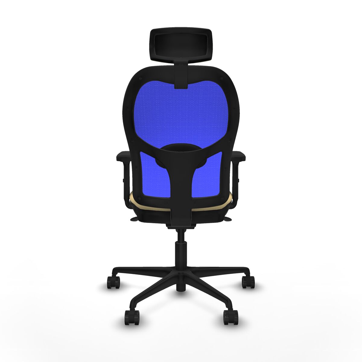 Silla de Oficina con Cabecero Jorquera Piqueras y Crespo 2D036N2 Crema