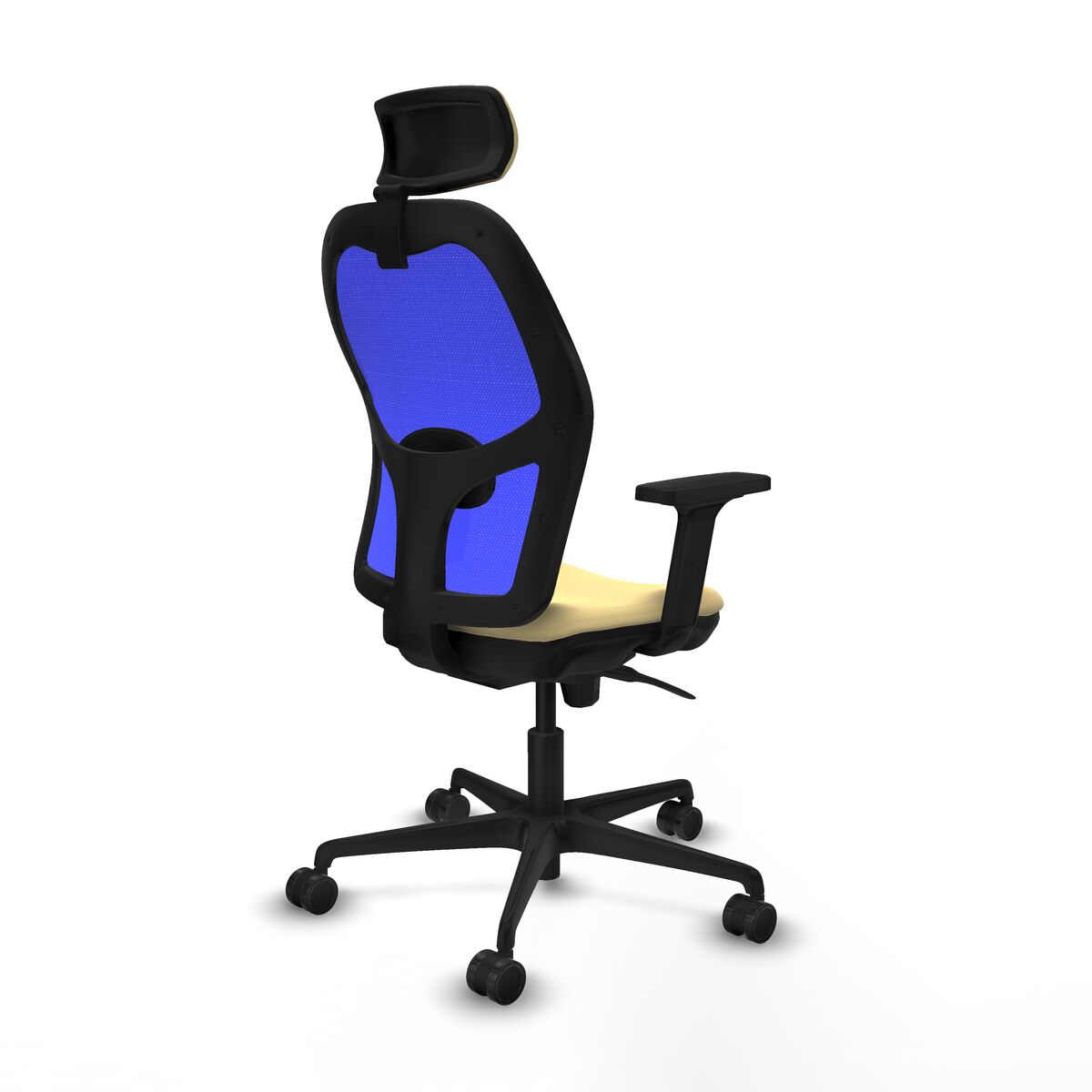 Silla de Oficina con Cabecero Jorquera Piqueras y Crespo 2D036N2 Crema