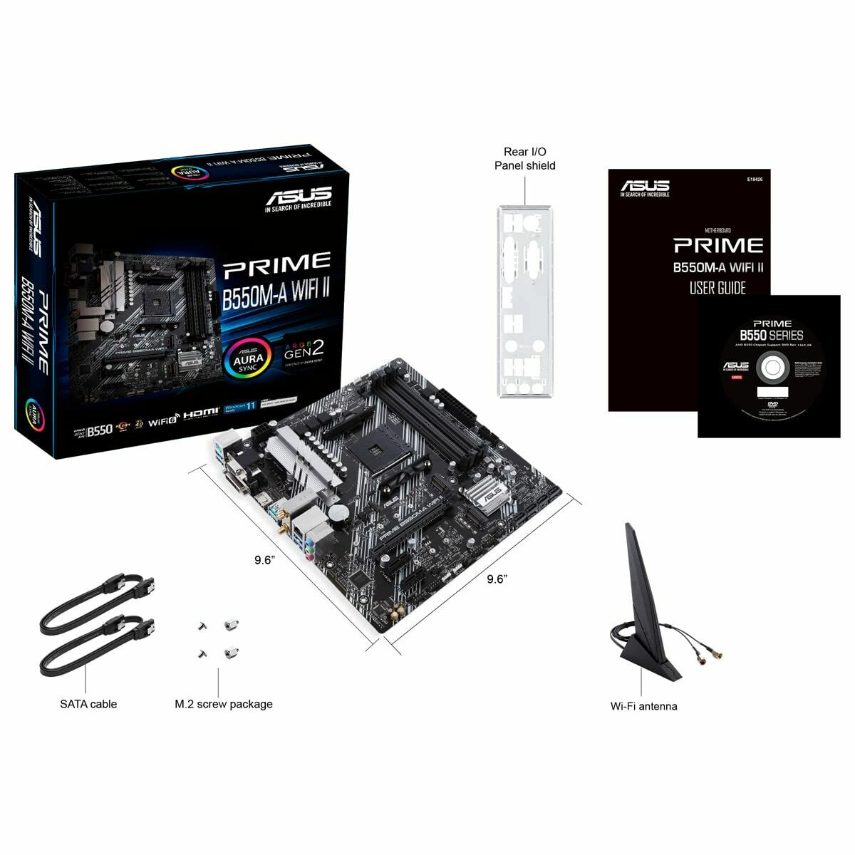 Placa Base Asus AMD AM4 AMD B550 AMD