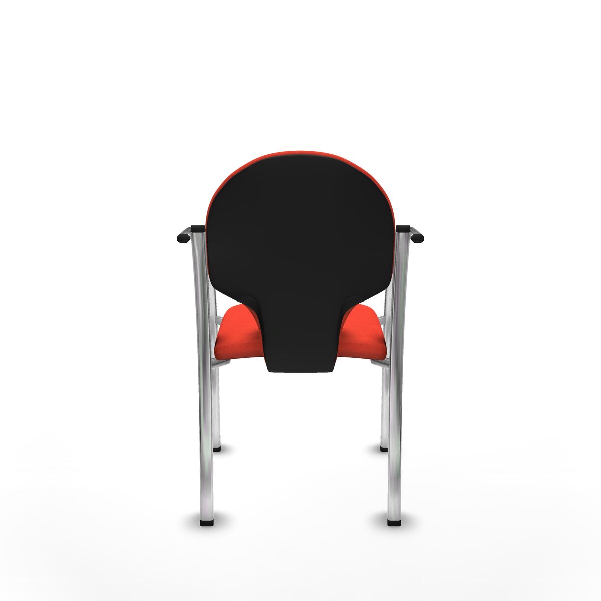 Silla de Recepción Hellín Piqueras y Crespo 220PTCRB305 Naranja Oscuro 2 Unidades