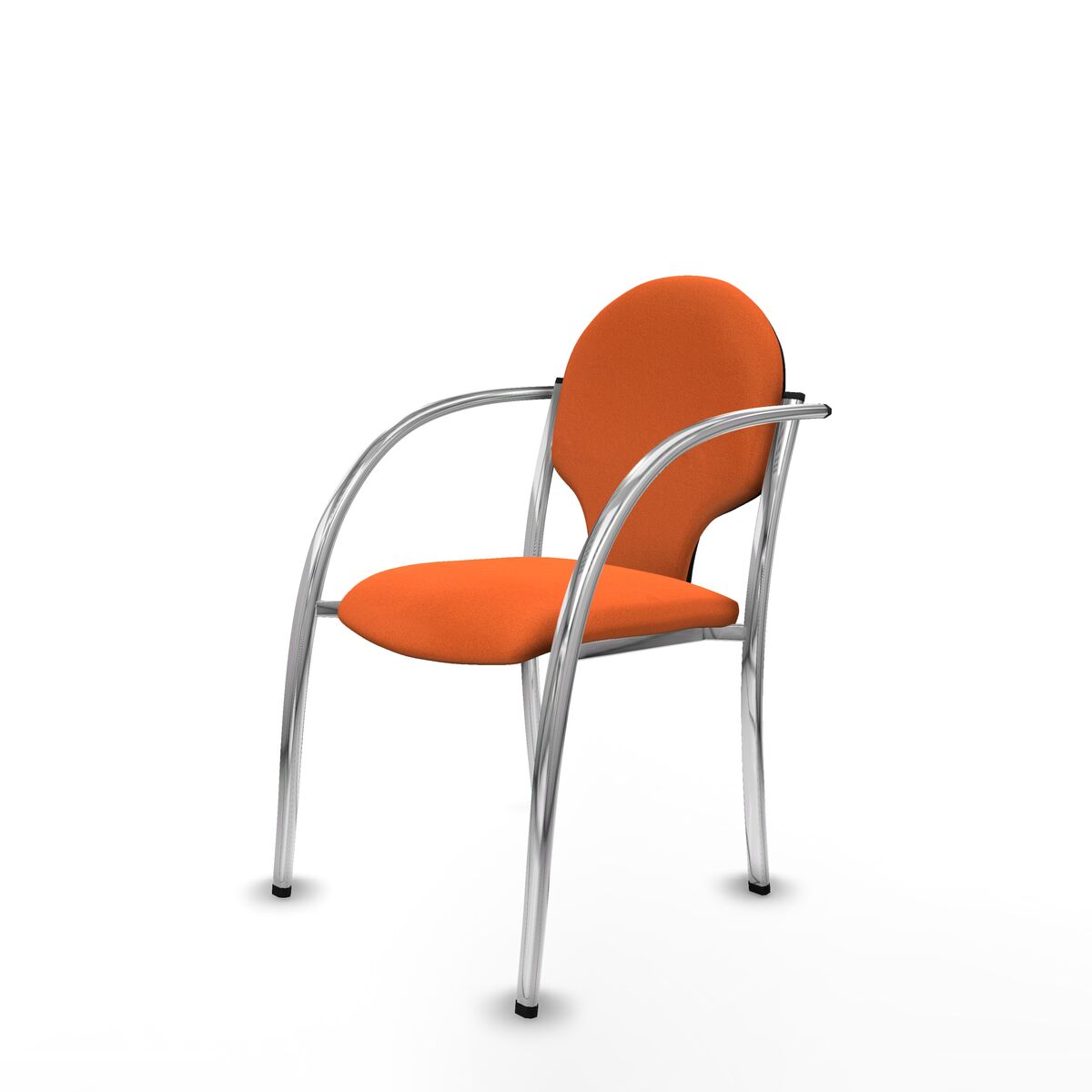 Silla de Recepción Hellín Piqueras y Crespo 220PTCRB308 Naranja 2 Unidades