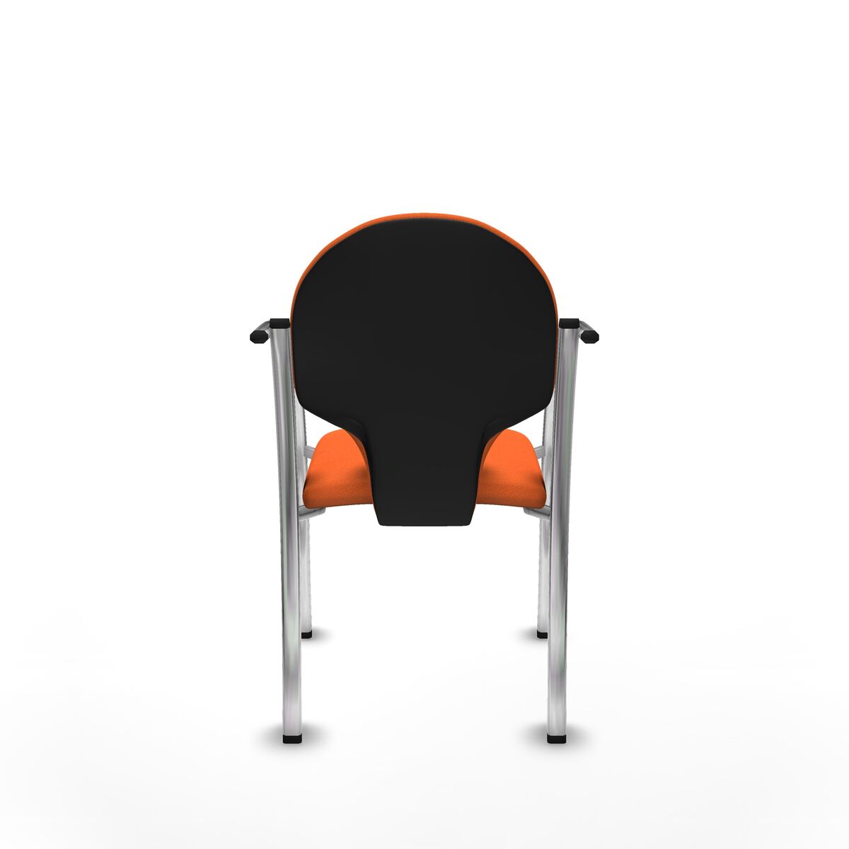 Silla de Recepción Hellín Piqueras y Crespo 220PTCRB308 Naranja 2 Unidades