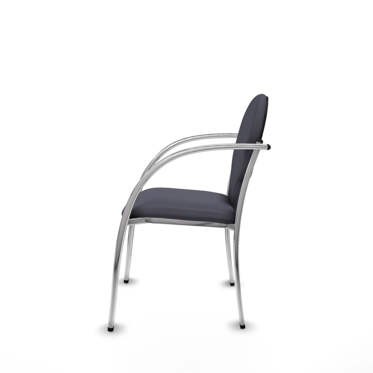 Silla de Recepción Hellín Piqueras y Crespo 220PTCRB600 Gris oscuro 2 Unidades