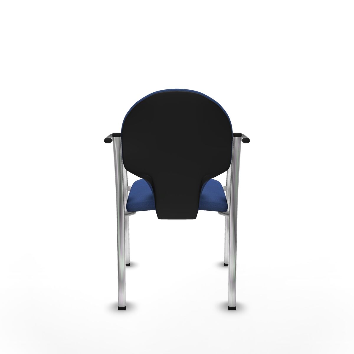 Silla de Recepción Hellín Piqueras y Crespo 220PTCRB200 Azul marino 2 Unidades