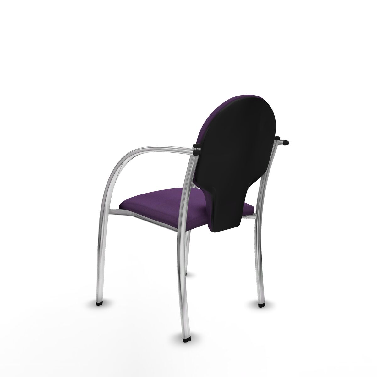 Silla de Recepción Hellín Piqueras y Crespo 220PTCRB760 Morado 2 Unidades