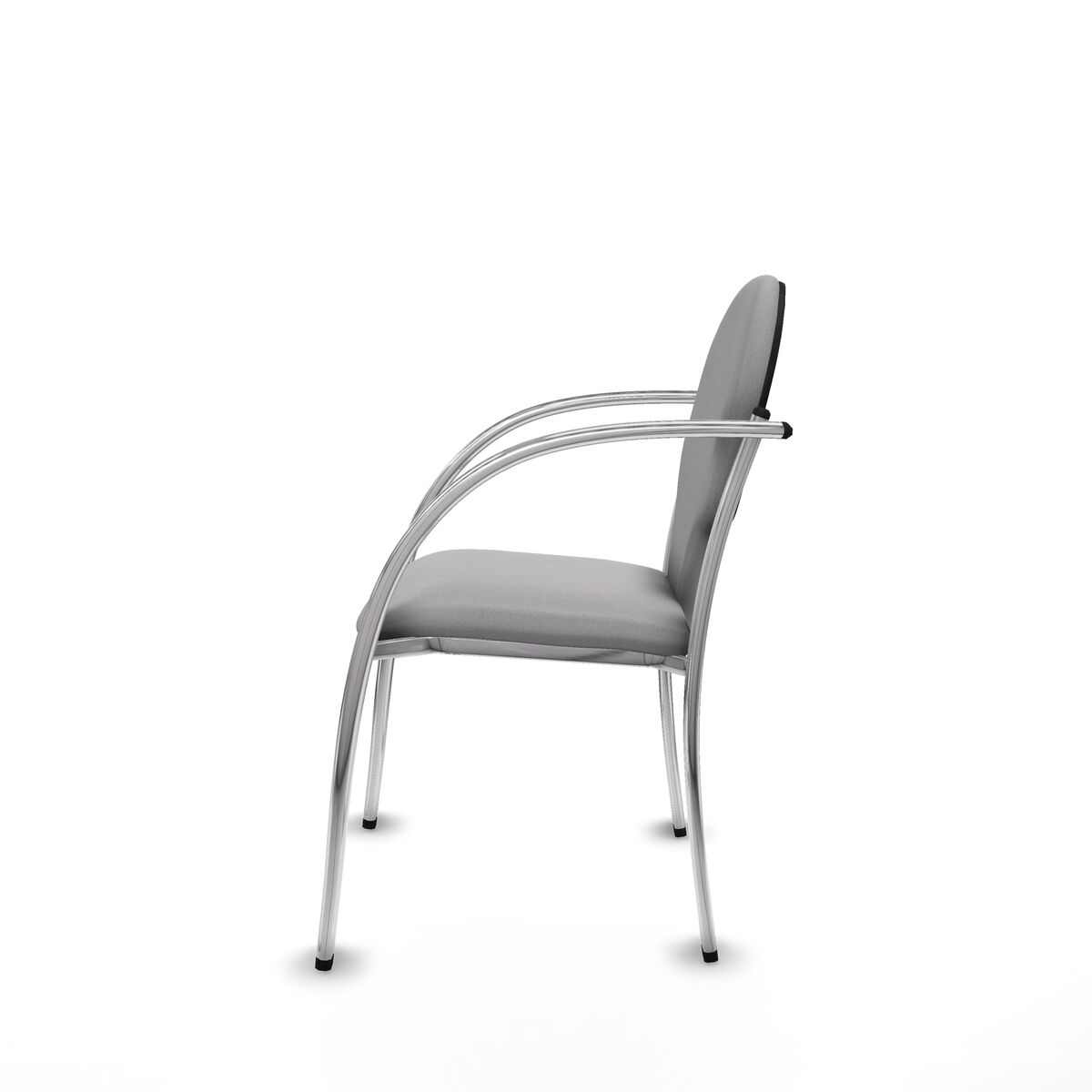 Silla de Recepción Hellín Piqueras y Crespo 220PTCRB40 Gris claro 2 Unidades