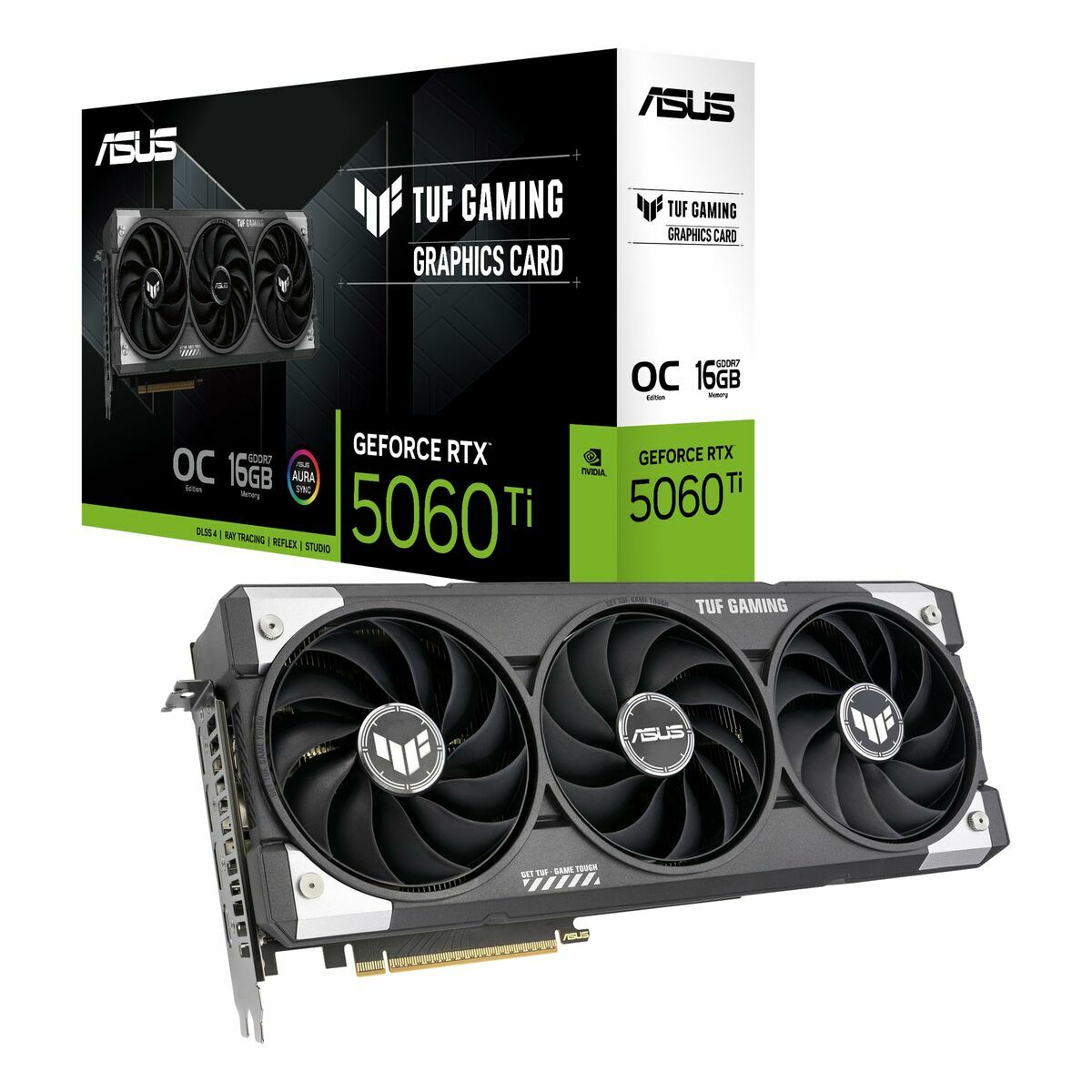 Tarjeta Gráfica Asus geforce rtx 5060 ti 16 GB GDDR6 GDDR7
