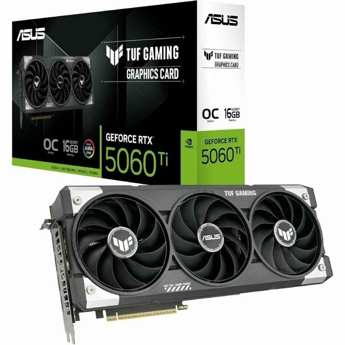 Tarjeta Gráfica Asus geforce rtx 5060 ti 16 GB GDDR6 GDDR7
