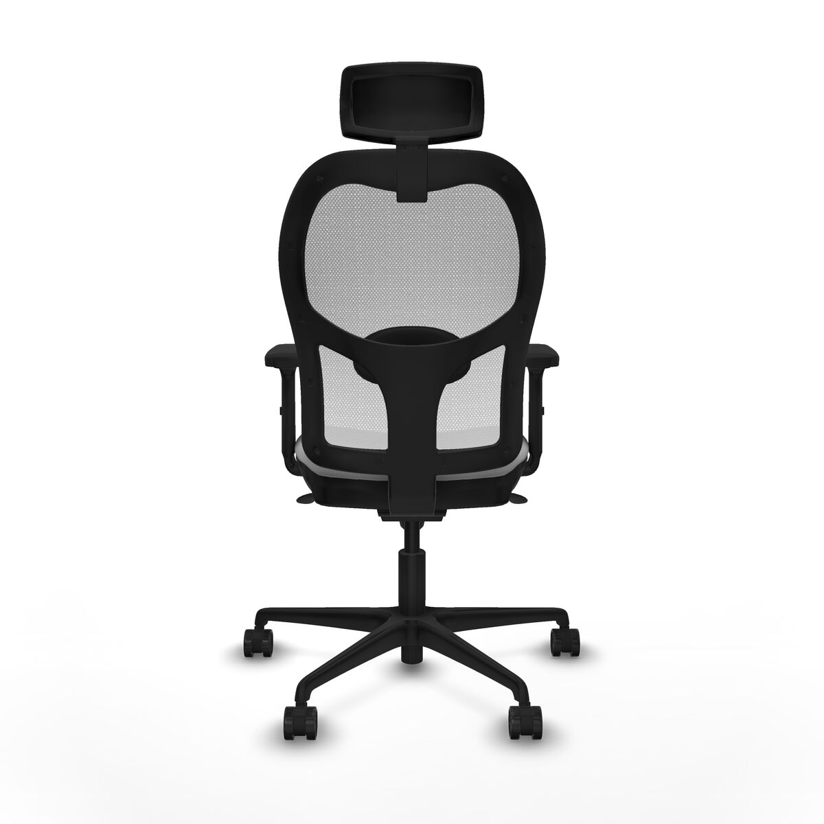 Silla de Oficina con Cabecero Jorquera Piqueras y Crespo 2D036N2 Gris claro