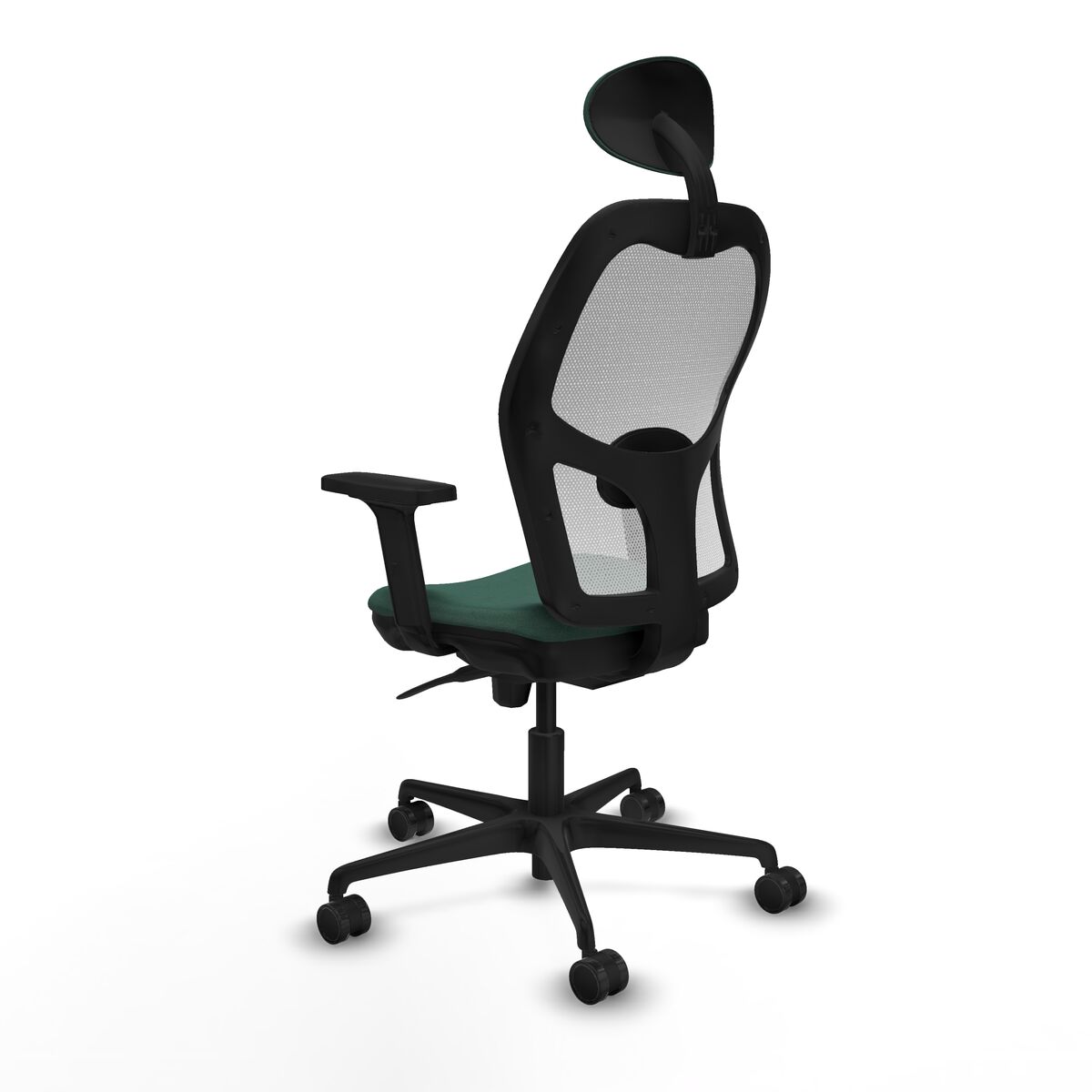 Silla de Oficina con Cabecero Jorquera Piqueras y Crespo 2D036N1 Verde