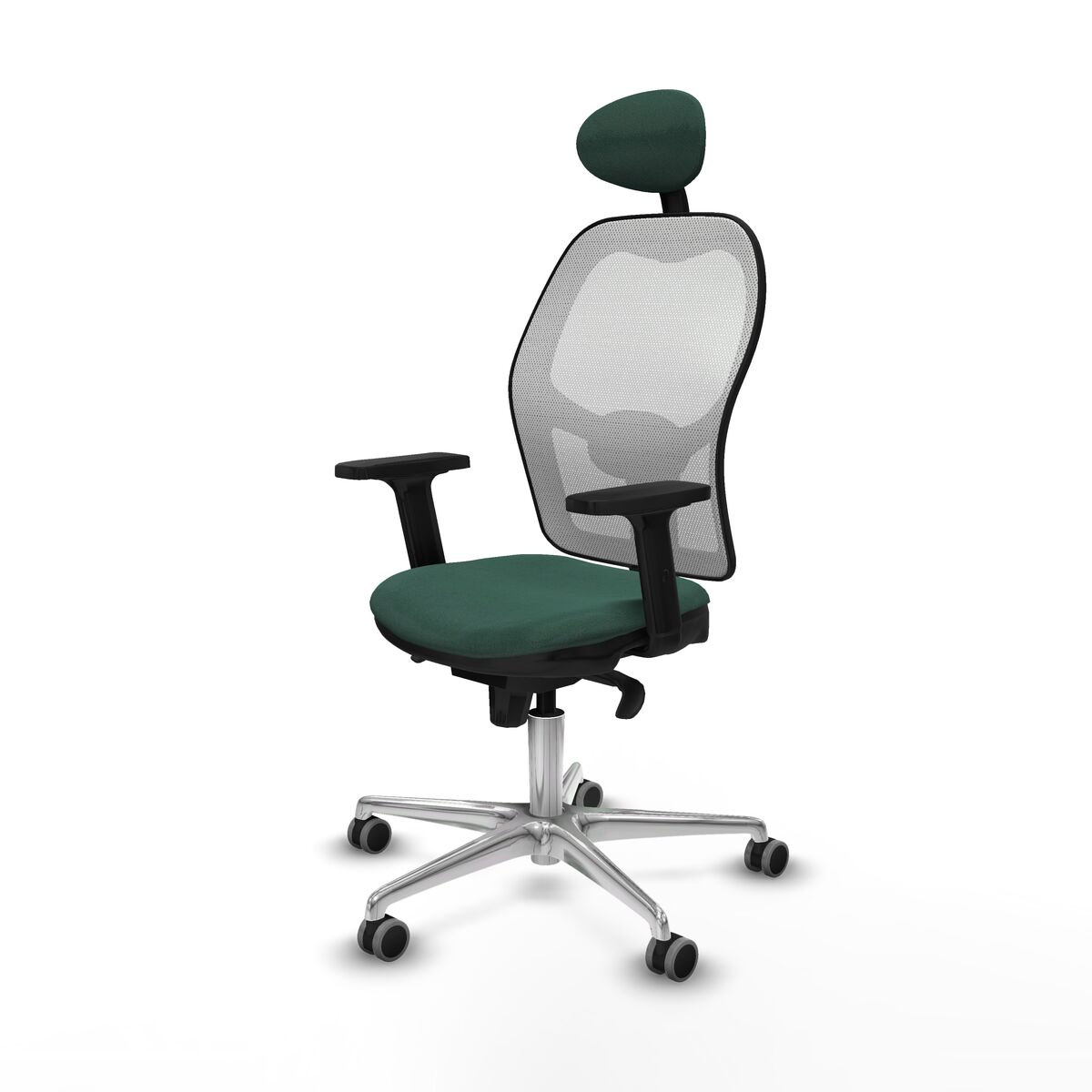 Silla de Oficina con Cabecero Jorquera Piqueras y Crespo 2D086G1 Verde
